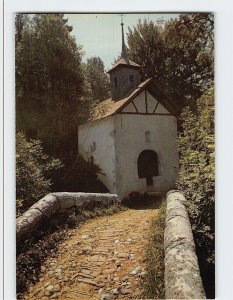 Postcard Chapelle de la Bossonaz, La Vacherie, Thones, France