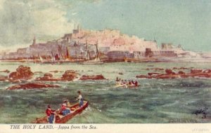 TUCK'S OILETTE THE HOLY LAND JOPPA FROM THE SEA