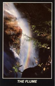 NH - Franconia Notch, The Flume. Rainbow