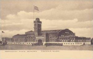 Washington Tacoma Washington State Armory Albertype
