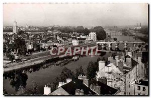 Postcard Modern Angers Vue Generale