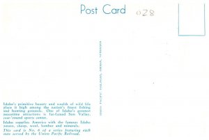 Idaho Union Pacific railroad Card no.6