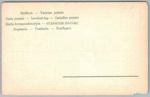 MULTIPLE BABIES GIRLS GROUP ANTIQUE UNDIVIDED POSTCARD