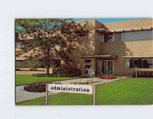 Postcard Administration Building Gerbers Baby Food Plant Fremont Michigan USA