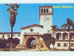 Pre-1980 COURTHOUSE SCENE Santa Barbara California CA AE9648