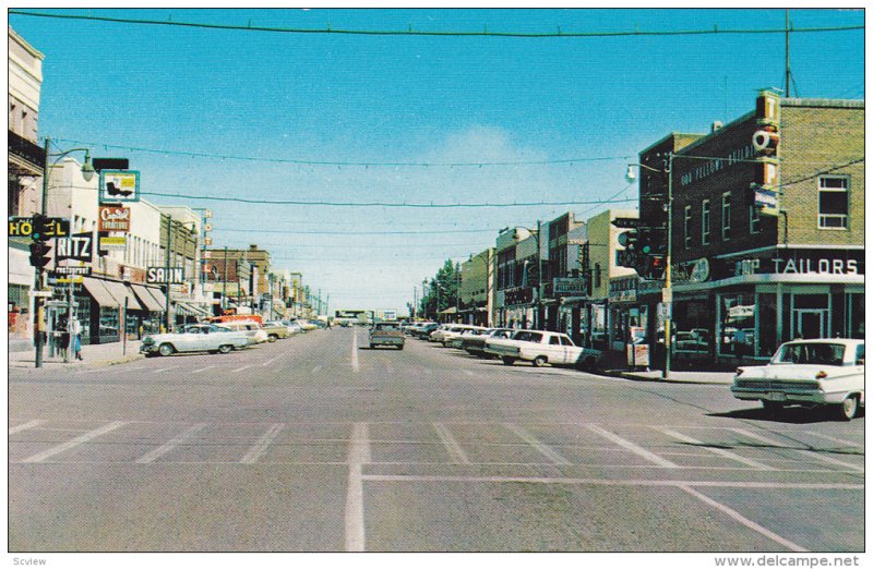 Main Street , LETHBRIDGE , Alberta , Canada , 40-50s