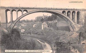Le Pont Adolphe Writing on back 