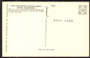 Lake Washington Floating Bridge,Seattle,WA