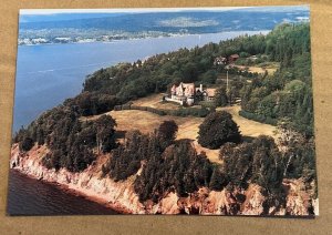 UNUSED PC - AIR VIEW BEINN BHREAGH BADDECK BAY, CAPE BRETON, NOVA SCOTIA, CANADA