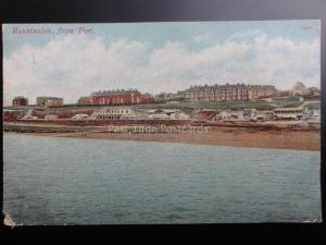 Norfolk: Hunstanton from Pier c1906 Old Postcard By S Street, Hunstanton