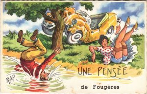 CPA Fougeres souvenir (1236614)