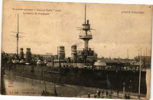 CPA St-NAZAIRE - Croiseur cuirosse Amiral Aube (250966)