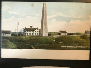Vintage Postcard 1901-1907 Groton Monument Groton Connecticut CT