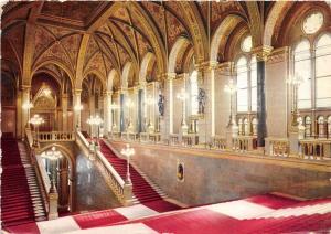 B30521 Budapest Parlament Stairhouse hungary