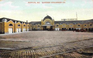 Eastern Steamship Co Stores Entrance Bangor Maine 1910 postcard