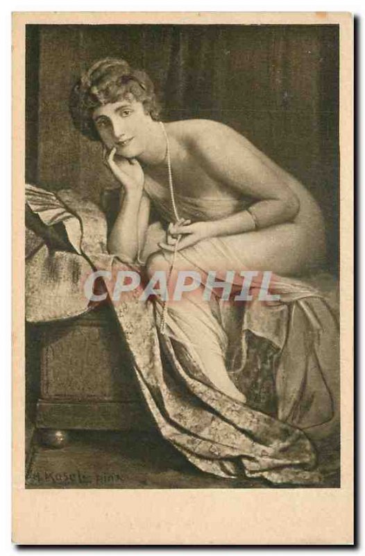 Old Postcard Nude Erotic