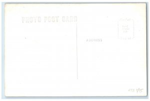 c1950's US Post Office Building Tillamook Oregon OR RPPC Photo Vintage Postcard