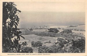 Newcastle House, From St. John's Church Barbados West Indies Unused 