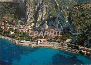 Postcard Modern Ponte S Luigi Frontiere Italy France Panorama of the aircraft