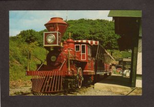 WV Ridge Runner Railroad Train nr Bluefield West Virginia Postcard