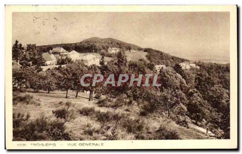 Old Postcard Trois Epis Vue Generale