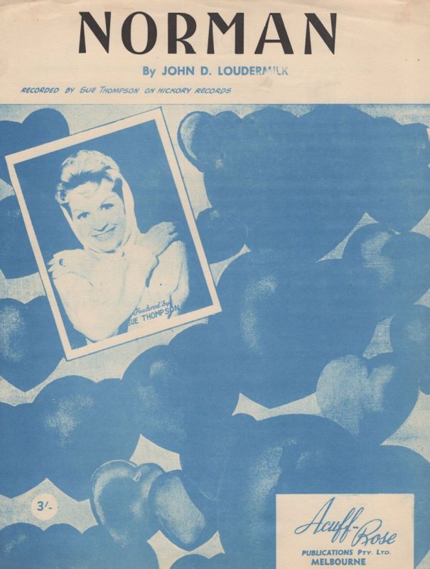 Norman John Loudermilk Sheet Music