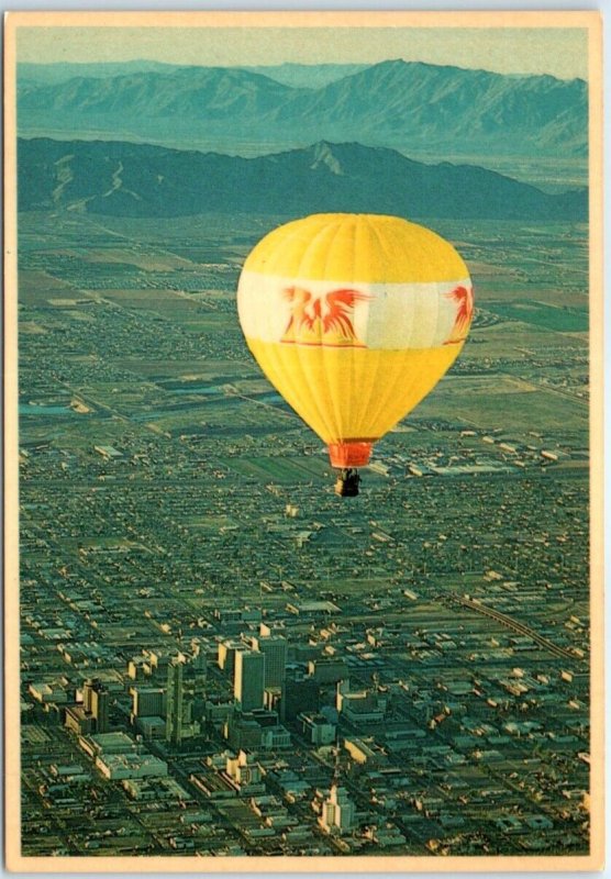 Postcard - Hot Air Balloon Over Phoenix, Arizona