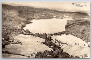 Lake Morey Fairlee VT RPPC Vermont HW Richardson Photo Postcard A31