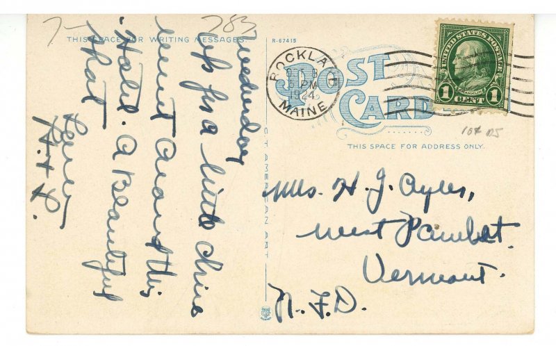 ME - Rockland. The Samoset