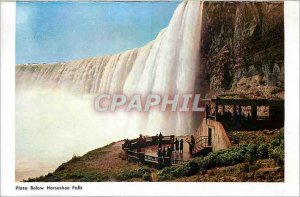 Postcard Modern Plaza Niagara Falls Below Horseshoe