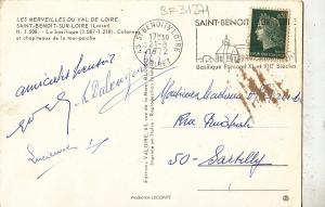 BF31271 saint benoit sur loire loiret la basilique    france front/back image