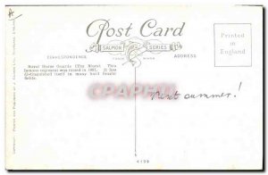 Postcard Old Army Royal Horse Guards Blues passing Buckingham Palace London L...