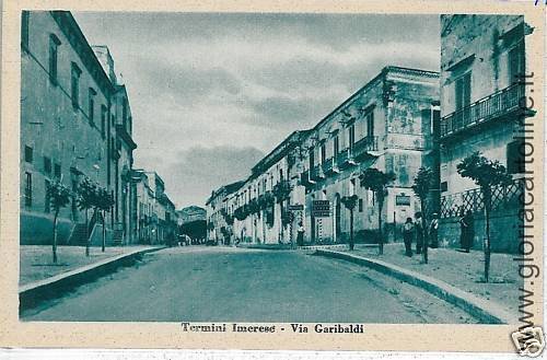 03224 VINTAGE POSTCARD: TERMS IMERESE - PALERMO: GARIBALDI-