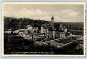 Germany Postcard Recreation Home Youth Hostel Hinterheim Solling c1930's