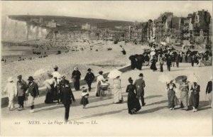 CPA MERS-les-BAINS La Plage et la Digue (18119)