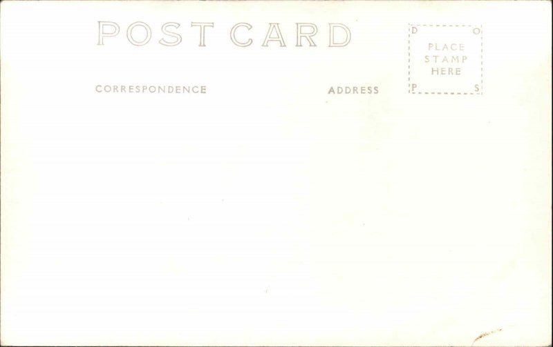 PANAMA Reed Huts REAL PHOTO Old Postcard