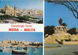 BF12808 msida ship  malta  front/back image