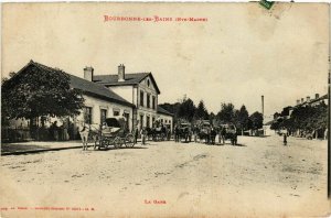 CPA AK BOURBONNE-les-BAINS La Gare (864649)