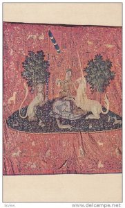 Tapestry, The Lady and the unicorn (Sight) France early XVIth cent, 10-20s