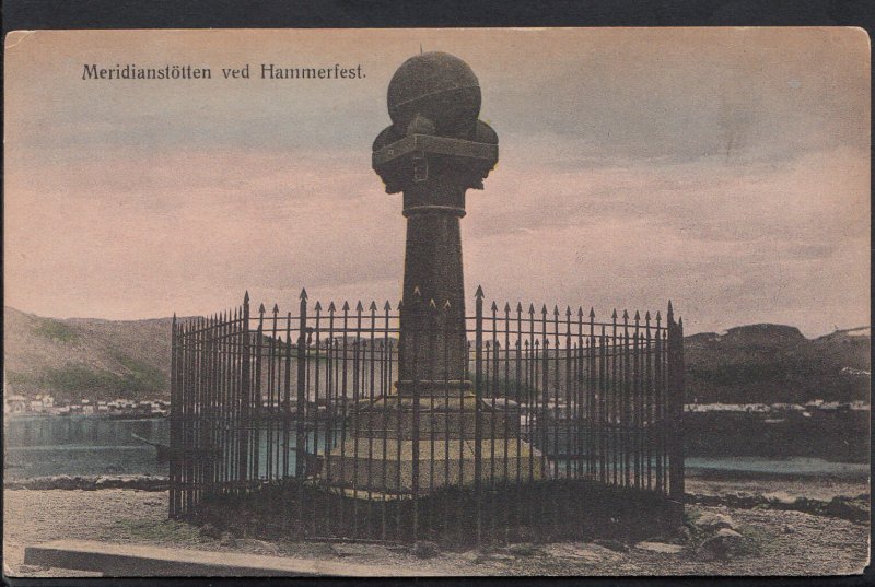 Norway Postcard - Meridianstotten Ved Hammerfest   1012