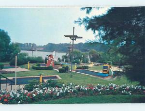 Pre-1980 MINIATURE GOLF ROADSIDE ATTRACTION Aurora - Near Cleveland OH ho6745