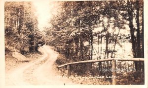 Road - Indian Lake, New York NY Postcard