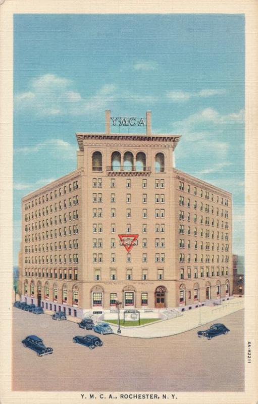 Central YMCA on Gibbs Street - Y M C A, Rochester, New York - Linen