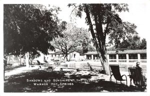 Warner Hot Springs California The Plunge Real Photo PC AA32641