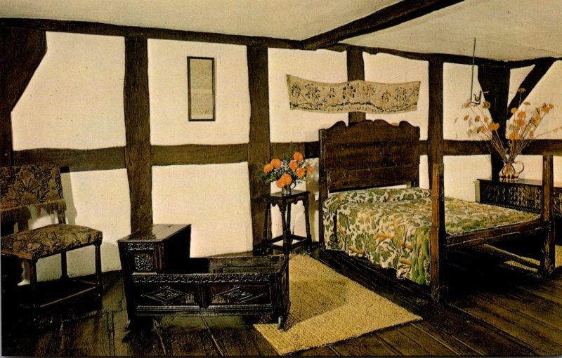 England Stratford Upon Avon Shakespeare's Birthplace The Birthroom