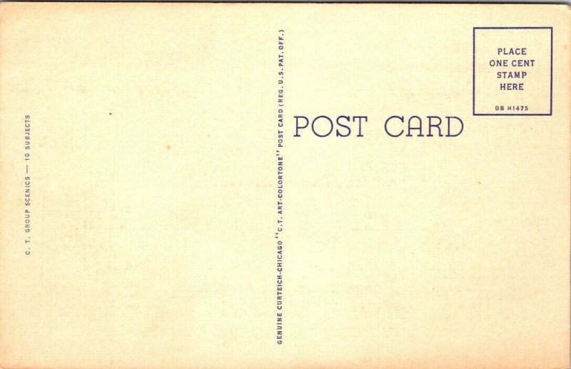 Vintage Missouri Postcard - Buffalo - Greetings