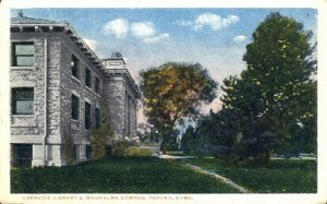 Carnegie Library & Washburn Campus - Topeka, Kansas KS  