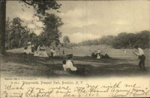 BROOKLYN NY Playground c1905 Rotograph Postcard