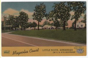 Little Rock, Arkansas, Early View of Magnolia Court