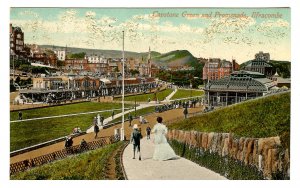 UK - England, Ilfracombe. Capstone Green & Promenade